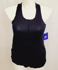 Camiseta sin mangas Joy Lab mediana azul marino para mujer - espalda deportiva, elástica, azul cielo nocturno - Imagen 1 de 7