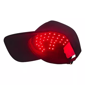 Red Led Light Therapy Hat Hair Regrowth Hair Growth Anti-hair Loss Cap LED Light - Picture 1 of 12