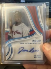 2023 Panini Immaculate Jim Rice Hall Of Game Auto 2009 Inductee #5/10 Red Sox