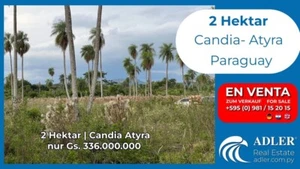Paraguay! Traumhaftes Grundstück: 2 Hektar in Candia Atyra - Bild 1 von 12