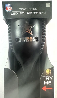 Authentic NFL Dallas Cowboys / 36 Inch / LED Team Pride Solar Torch - Image 1 of 4