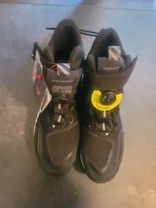 Shima Takeshi Hombres Negro Malla Antideslizante Calle Montar Motocicleta Botas Talla 10.5 - Imagen 1 de 3