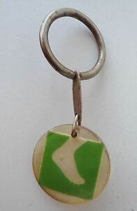 1968 Olympic Games Mexico Original Old Keychain ATHLETES Pictograms No6 RARE!!!!