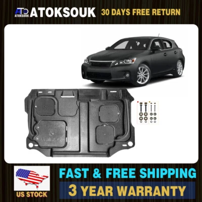 Capa protetora contra respingos motor dianteiro para Lexus CT200h 2012-2016 - Imagem 1 de 4