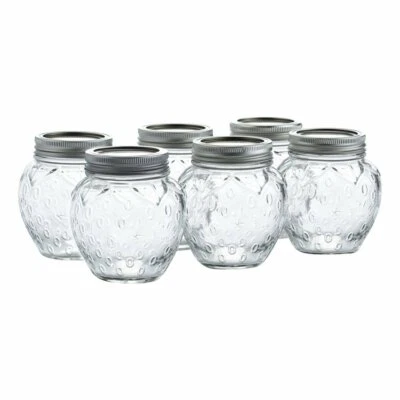 Kilner 13.5oz Strawberry Jars | Set of 6