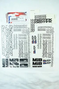 Mixed Decal Lot NEW Schumacher Mi8 Stickers U8269 Exotek VRP Racing Sedan LT17 - Picture 1 of 5