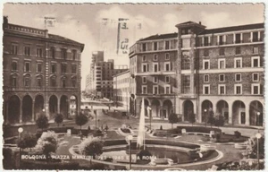 BOLOGNA - PIAZZA MARTIRI 1943-1945 AND VIA ROMA - TRAVEL 1952 -43154- - Picture 1 of 1