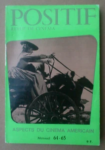 - POSITIF, REVUE DE CINÉMA (64-65). ASPECTS DU CINÉMA AMERICAIN - RENTRÉE 1964 - Picture 1 of 1