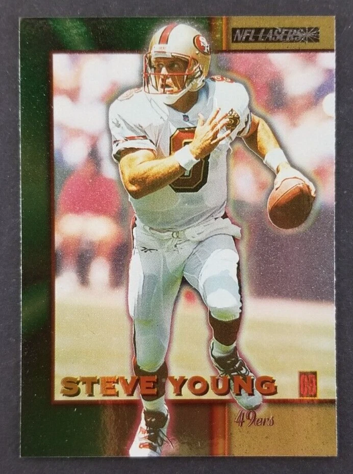 Steve Young 1996 Score Board Football Card #60 (NM) - Image 1 of 2