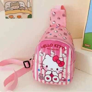 Hello Kitty women's pink mini crossbody backpack NWT - Picture 1 of 2