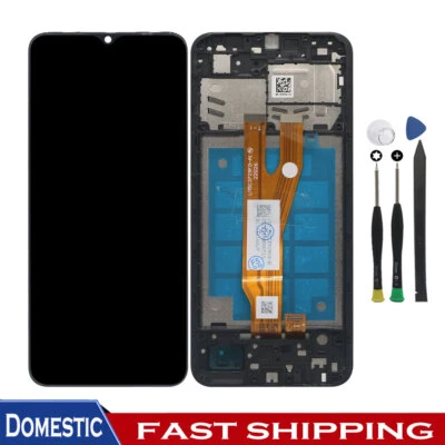 Pantalla LCD Para Samsung Galaxy A03 Core A032F A032M Digitalizador Táctil con Marco Foto 1 de 4