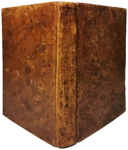 RARE NATHAN DABOLL 1818 'PRACTICAL SYSTEM OF ARITHMETIC' NORWICH, CT LTHR, ILLST - Picture 1 of 17