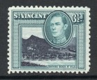 St Vincent 1938-47 3½d Blue-black & blue-green SG 154a Mnh.