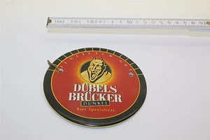 Placa de grifo DÜBELS BRÜCKER OSCURA cerveza especialidad DIABÓLICO BUENO 026 - Imagen 1 de 1