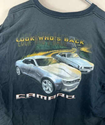 Camiseta Chevrolet Camaro LS2 Look Who's Back 2XL Desteñida por el Sol Ver Descripción Coches Foto 1 de 4