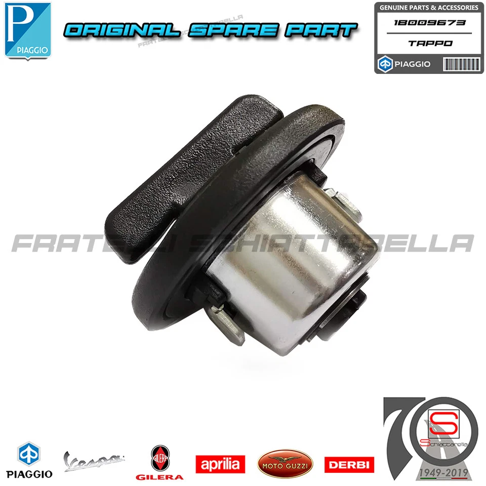 Tappo Serbatoio Carburante Benzina Originale Piaggio New Beverly Hpe 300 400 ... - Immagine 1 di 4