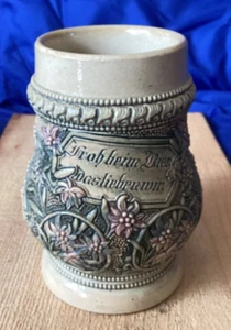 Froh heim Bien dasliebenwir 1/4 Liter Petite Beer Mug - Pre-owned - Picture 1 of 6