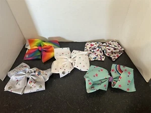 5 Jo-Jo Siwa Hair Bows - Feel The Music, B-Day Girl & Others - Picture 1 of 7