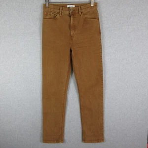 Re/Done Jeans Womens 28 Brown Terracotta 70s Straight Classic Streetwear Casual - Picture 1 of 11