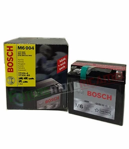 BATTERIA BATTERY BOSCH YTX5L-4 APRILIA HONDA SUZUKI KAWASAKI YAMAHA 12V - 4Ah - Imagen 1 de 1