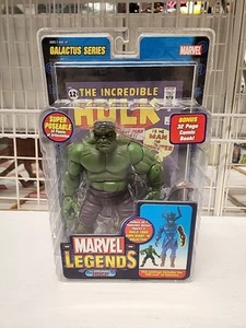 Toybiz Marvel Legends Galactus Series Hulk 2005 variante verde nuevo - Imagen 1 de 8