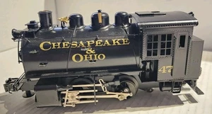 Right Of The Way O Scale 0-4-0 Brass Saddle Tanker Chesapeake & Ohio #47 - Picture 1 of 10
