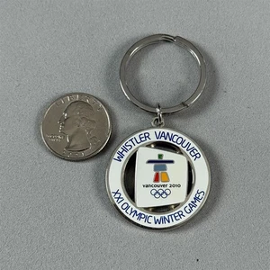 2010 Whistler Vancouver Olympic Winter Games Keychain Key Ring #55491 - Picture 1 of 2