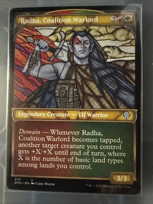 Radha, Coalition Warlord (Showcase) Dominaria United Regular - Image 1 of 2