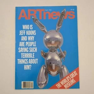 ARTnews April 1993 Who Is Jeff Koons Worlds Great Museums Dale Chihuly - Imagen 1 de 21