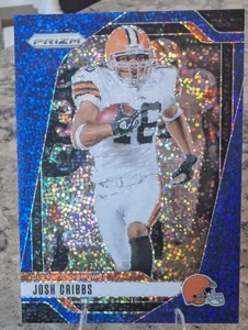 Panini Prizm 2024 - Josh Cribbs #72 Blue Sparkle/96 - Imagen 1 de 5