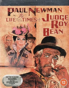 The LIFE AND TIMES OF JUDGE ROY BEAN (Paul Newman) Blu Ray with Artcards Poster - Picture 1 of 2