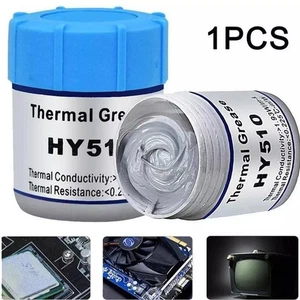 For CPU GPU Chipset Cooling HY510 10g Grey Thermal Conductive Grease Paste - Photo 1/7