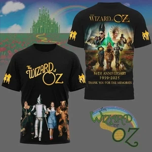 Wizard Of Oz 86th Anniversary Tour 2025 T-shirt - Picture 1 of 4