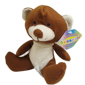 Kelly Toy The Original Bean Pals Brown Bear Plush 6" - Picture 1 of 6