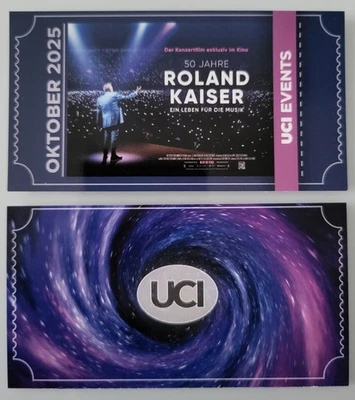 UCI Sammelkarten Roland Kaiser Oktober 2025 - Bild 1 von 2
