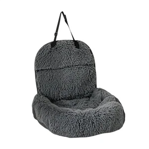 Asiento para Coche Pequeño Perro Suave Peludo Cachorro Suministros Transporte de Viaje Cómodo - Imagen 1 de 9