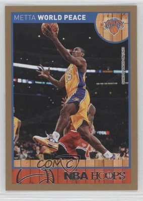 2013-14 NBA Hoops Gold Metta World Peace #254 - Image 1 of 2