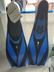 Aletas de buceo Tusa Xpert Evolution aletas divididas tacón cerrado azul negro talla 9-11Lg - Imagen 1 de 5
