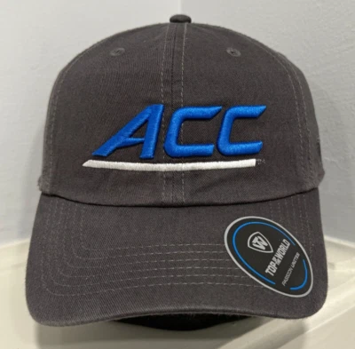 Atlantic Coast Conference ACC Top of the World Gorra Ajustable Gris Algodón Foto 1 de 4