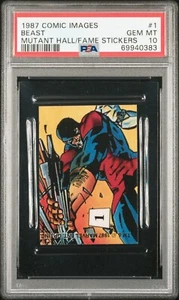 Beast - 1987 Comic Images - Marvel - PSA 10 GEM Mint! - Picture 1 of 2