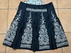 Stunning Black & Beige Skirt  (Promod) Size 12