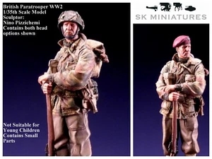 SK Miniatures British Paracaidista Arnhem Segunda Guerra Mundial 1/35th Kit Sin Pintar - Imagen 1 de 2