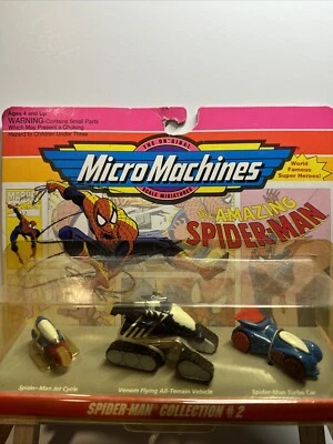 NEW 1993 Micro Machines Marvel The Amazing Spider-Man Collection #2 by Galoob - Image 1 of 4