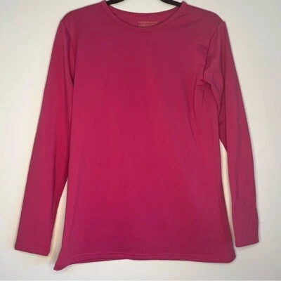 Thermajane Women's Medium Fuchsia Long Sleeve Base Layer Top - Image 1 of 3