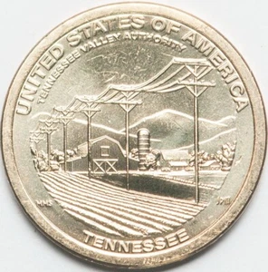 USA 1 dollaro 2022 innovazione N17 Tennessee come nuovo D (#8780) - Foto 1 di 2