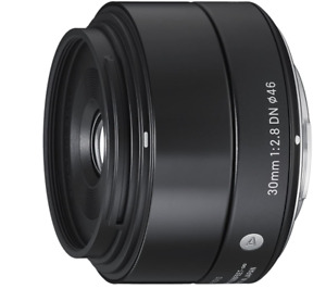 USED  Sigma 30mm f/2.8 EX DN Art Black for Micro Four Thirds FREESHIPPING