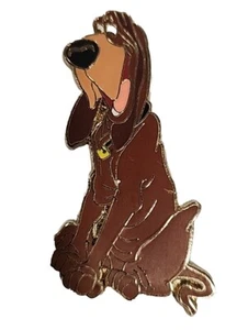 Disney Pin 61097 Lady and the Tramp Booster Trusty Bloodhound Dog Golden Metal - Picture 1 of 6