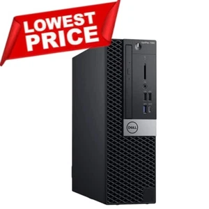 Dell Desktop Computer SFF i7-8700 CPU NVIDIA GT 32GB DDR4 1TB SSD Win11Pro - Picture 1 of 6