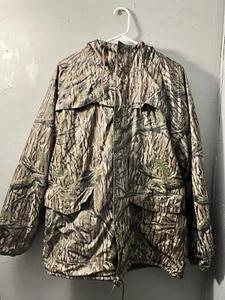 Columbia Camouflage Fleece Hooded Jacket And Pants Sz Lg Hunting Outdoor 2 Piece - Picture 1 of 12