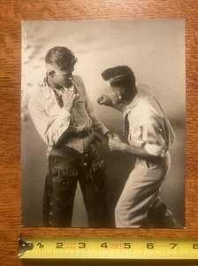 Antique Boxing Photo COWBOY EDDIE ANDERSON circa 1920s  7.5x9.5 Gay Interest - Picture 1 of 2